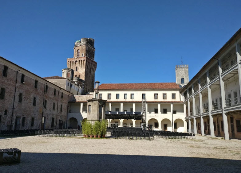 Carrarese's Castle of Padua, Italy